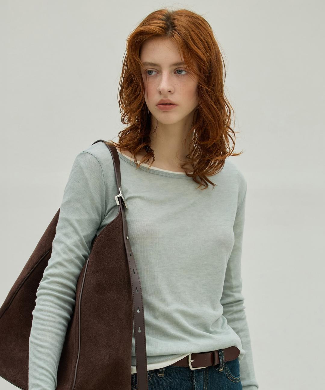 엘리오티 Wool Tencel Basic Ts_7Color