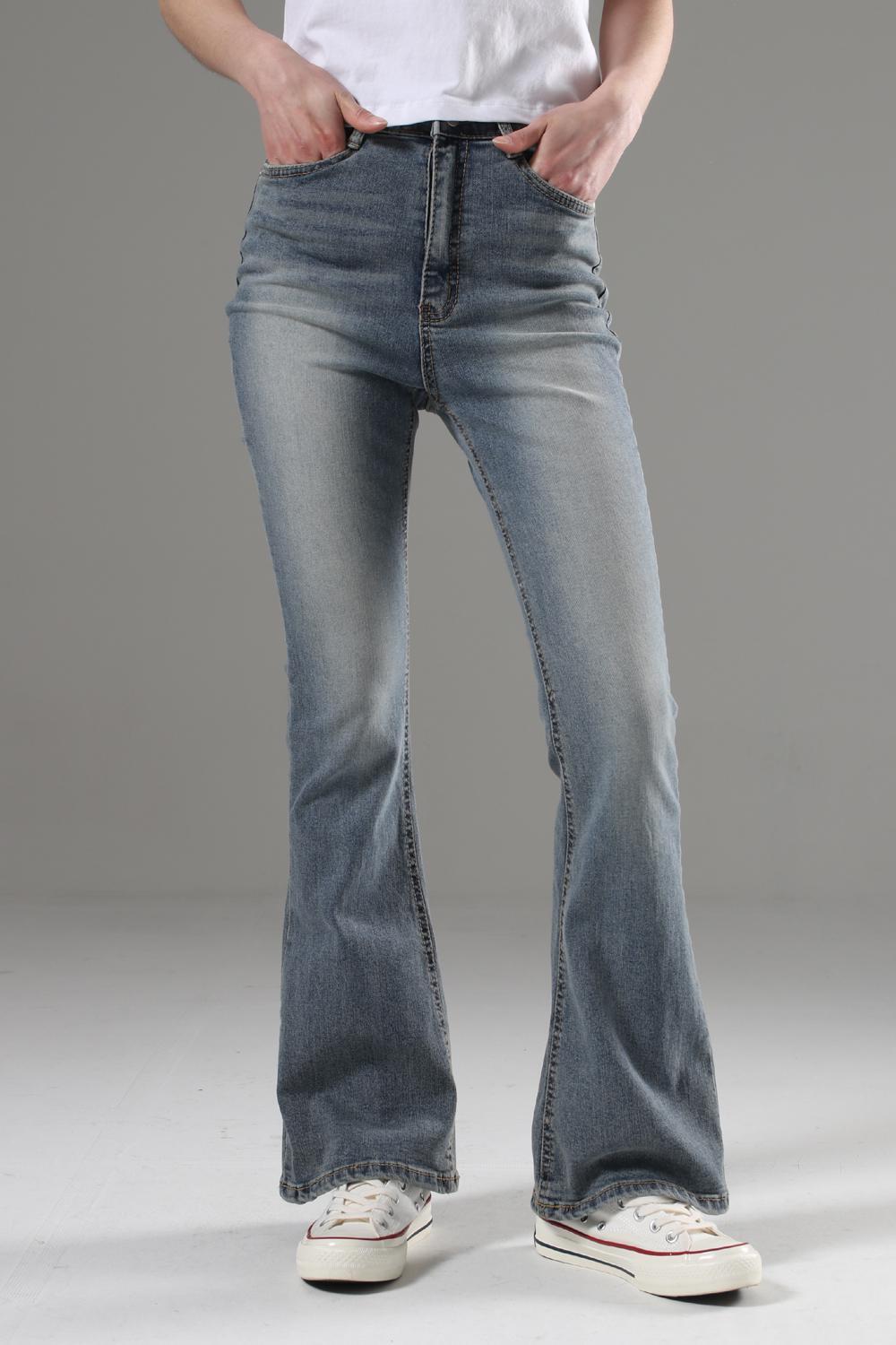 [NEW]맥마흔 요꼬오비 스판 세미 롱 부츠컷 데님 청바지