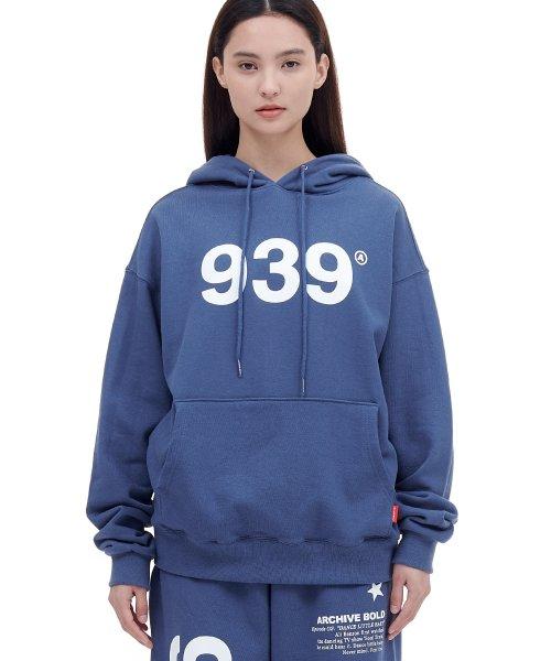 939 LOGO HOOD (BLUE)