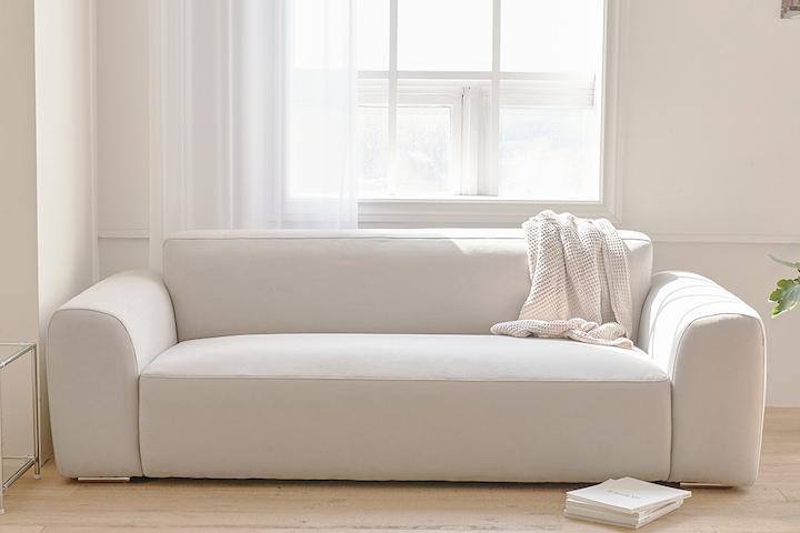 [쿠폰가 289,000원]ILANG 아쿠아텍스 3인소파(양쪽팔걸이형)2colors_쿠션증정