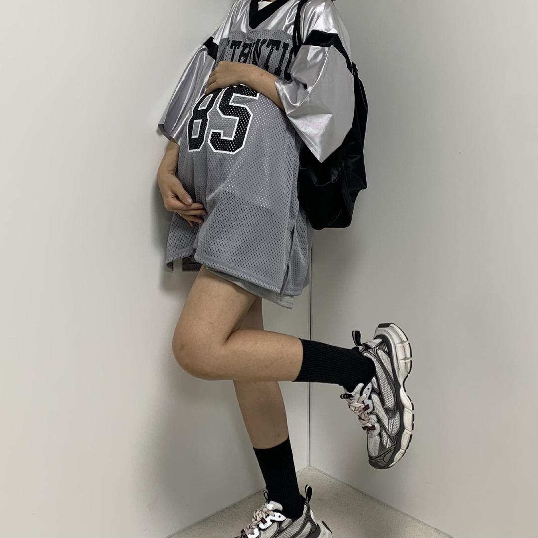 하입 풋볼티 Y2K 남녀공용 빅사이즈 임부복 임산부