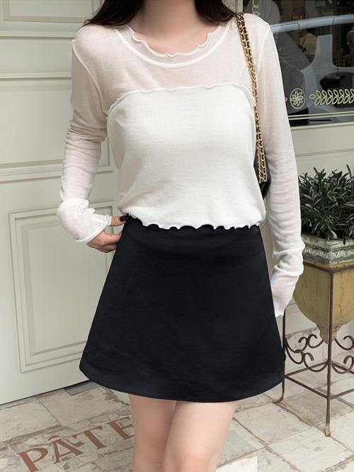 Wear frill tee (2color)