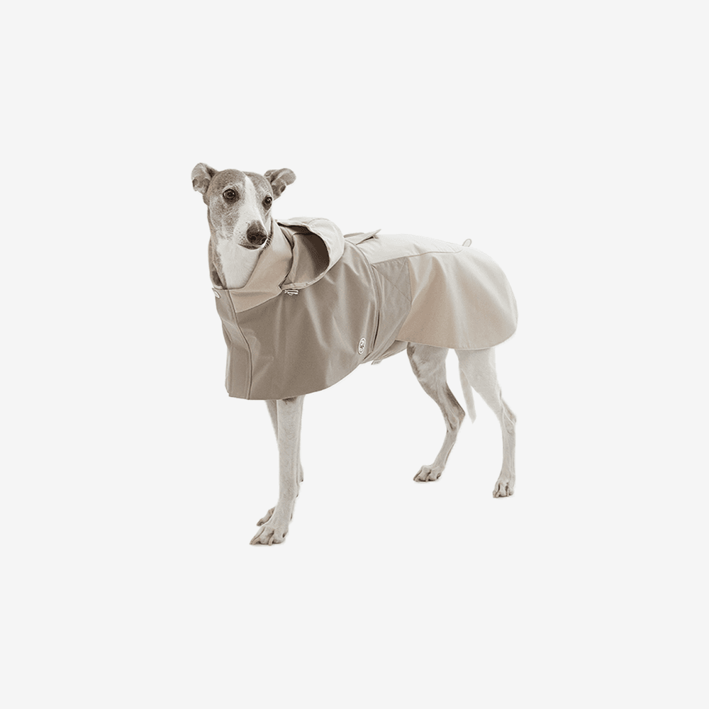 카네브 Hidden-Hoodie Anorak Coat 2 [Sand Beige]