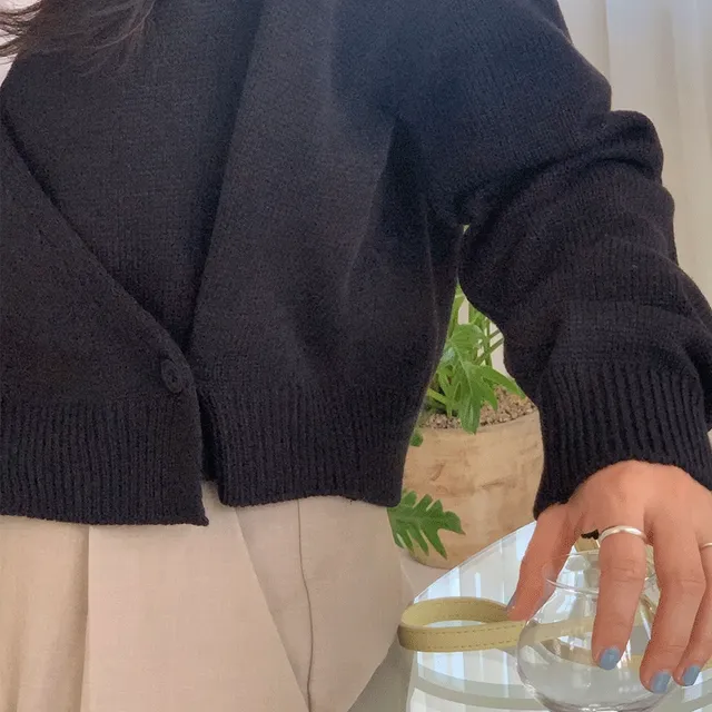 베일드랩가디건 ( 4color )