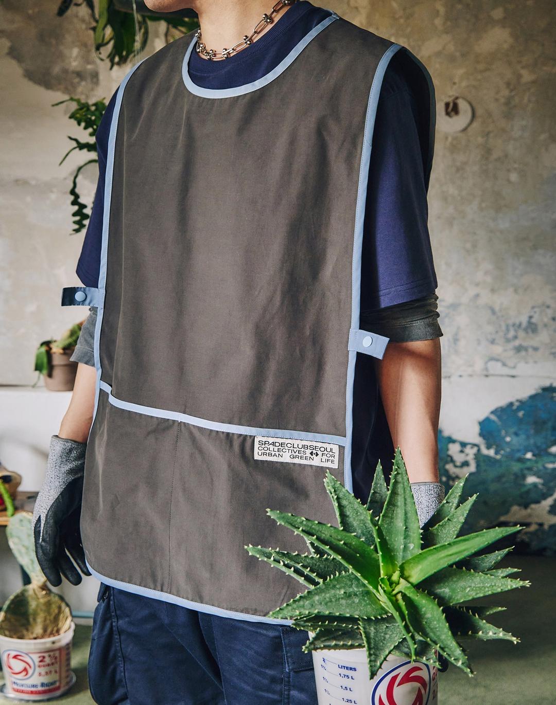 SCS Gardening Apron - Grey 가드닝 앞치마