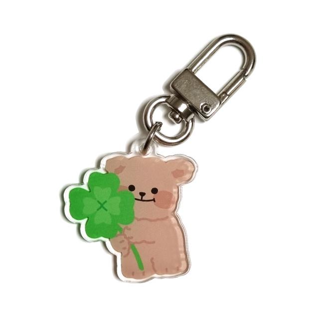 [하쯔] 클로버마로 키링