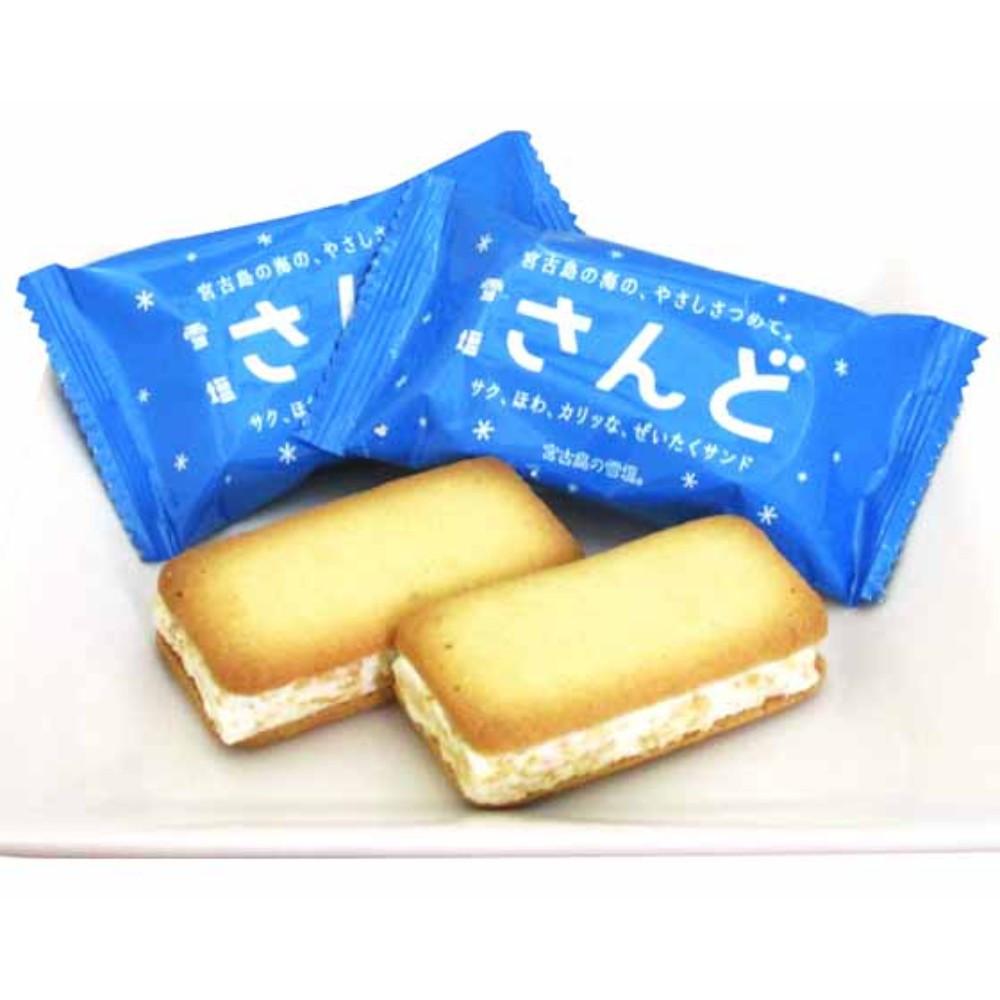 오키나와명물  유키시오 샌드 소금 화이트 초콜릿맛 [원산지:일본]