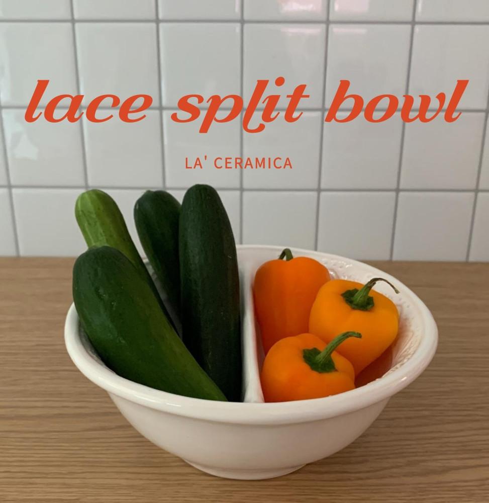 Lace split bowl