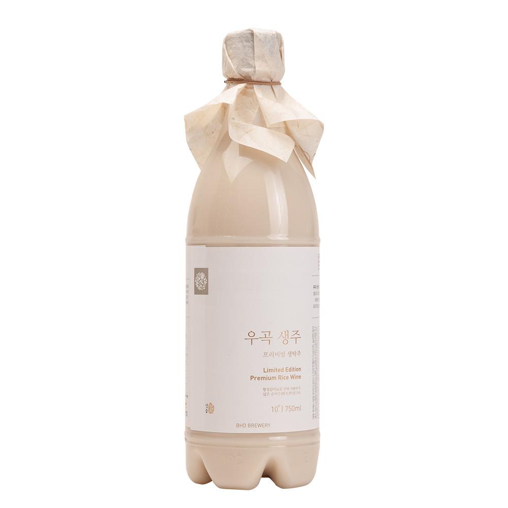 배혜정도가 우곡생주 프리미엄 막걸리 고급 생막걸리 쌀막걸리 10% 750ml