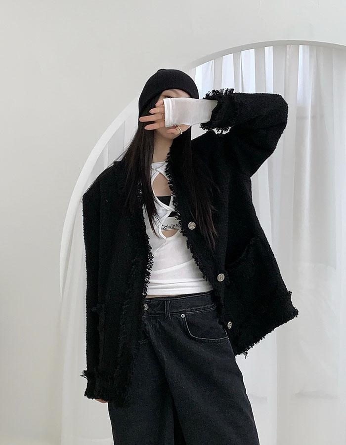 Over tweed jacket