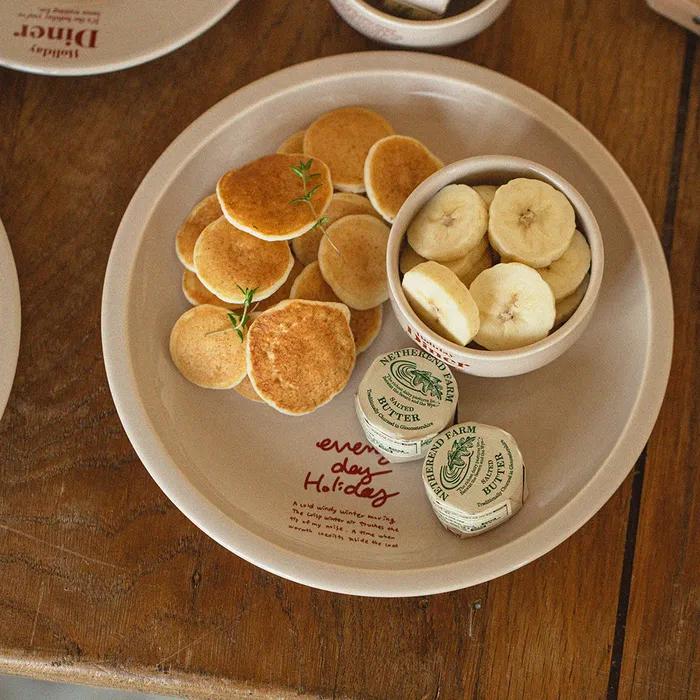 [momur weekend] 다이너 플레이트_베이지