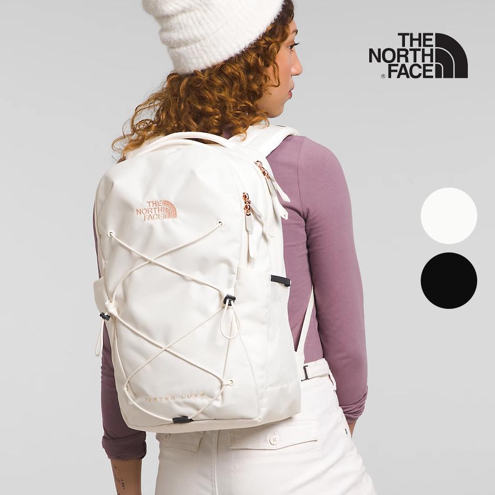 노스페이스 여성 제스터 럭스 백팩 NF0A81E6 학생가방 검정 화이트