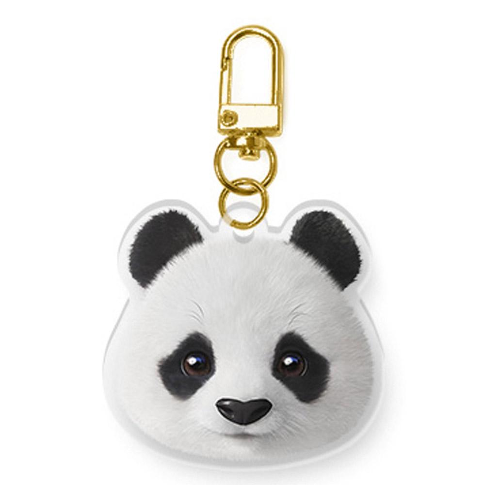 슈가캣&캔디도기 아크릴 키링, 판다 팡이