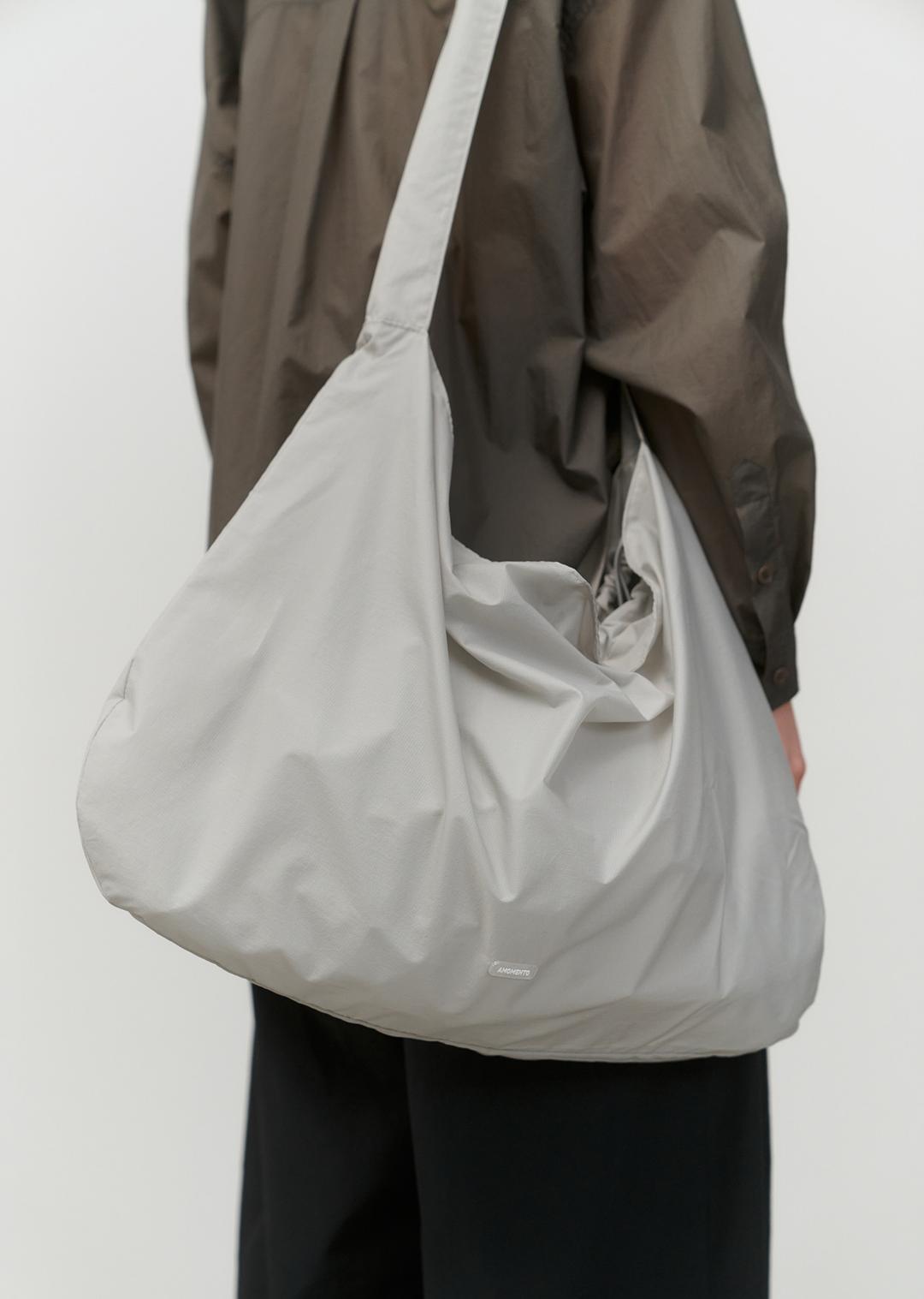 RIPSTOP LARGE SHOULDER BAG (3COLORS)