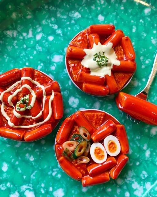 [빅사이즈그립톡] big 떡볶이 그립 스마트톡