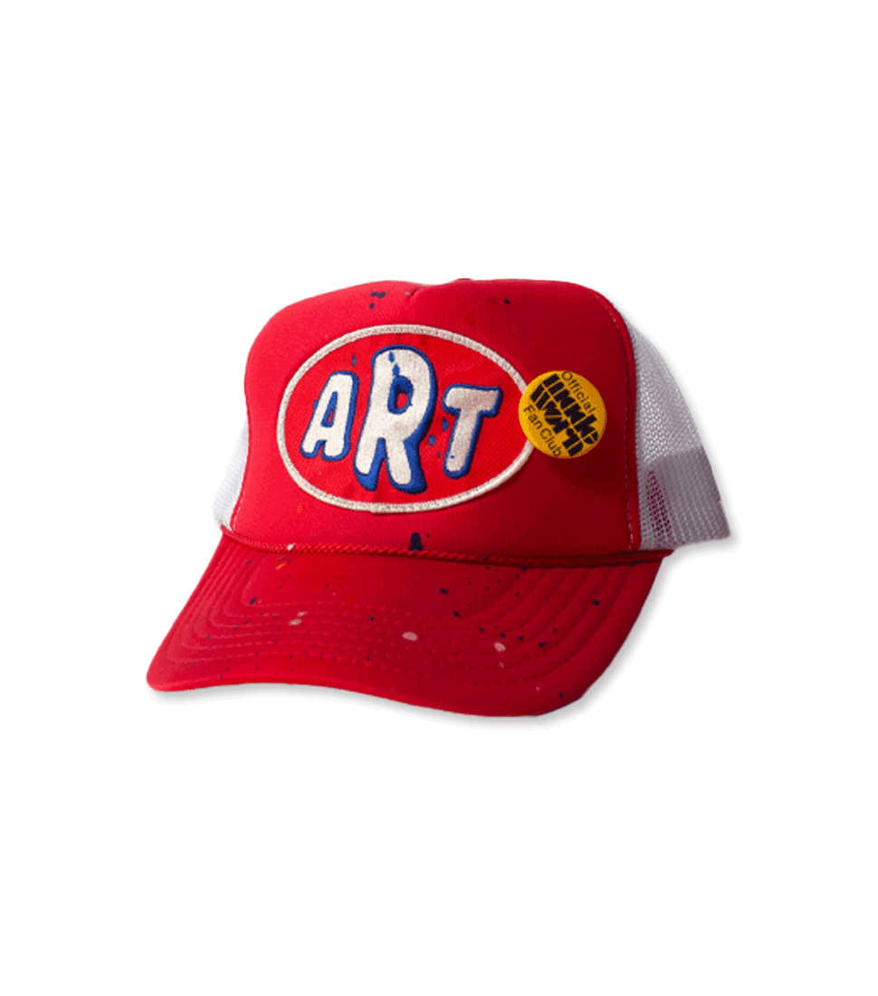 [MADEWORN]MADEWORN ART TRUCKER'RED FADE’