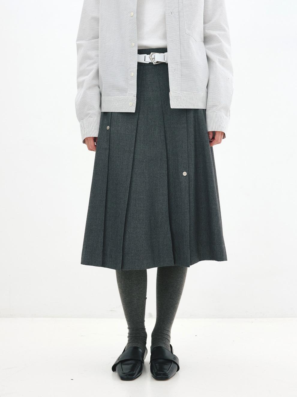 Tapered Skirt_grey