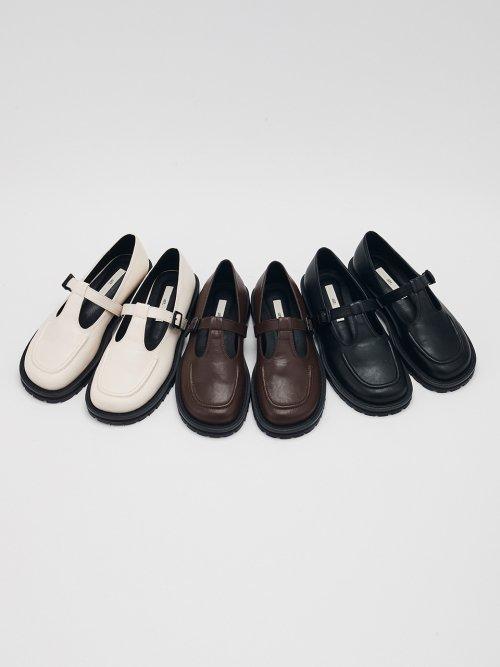 T Strap Loafer (3colors)