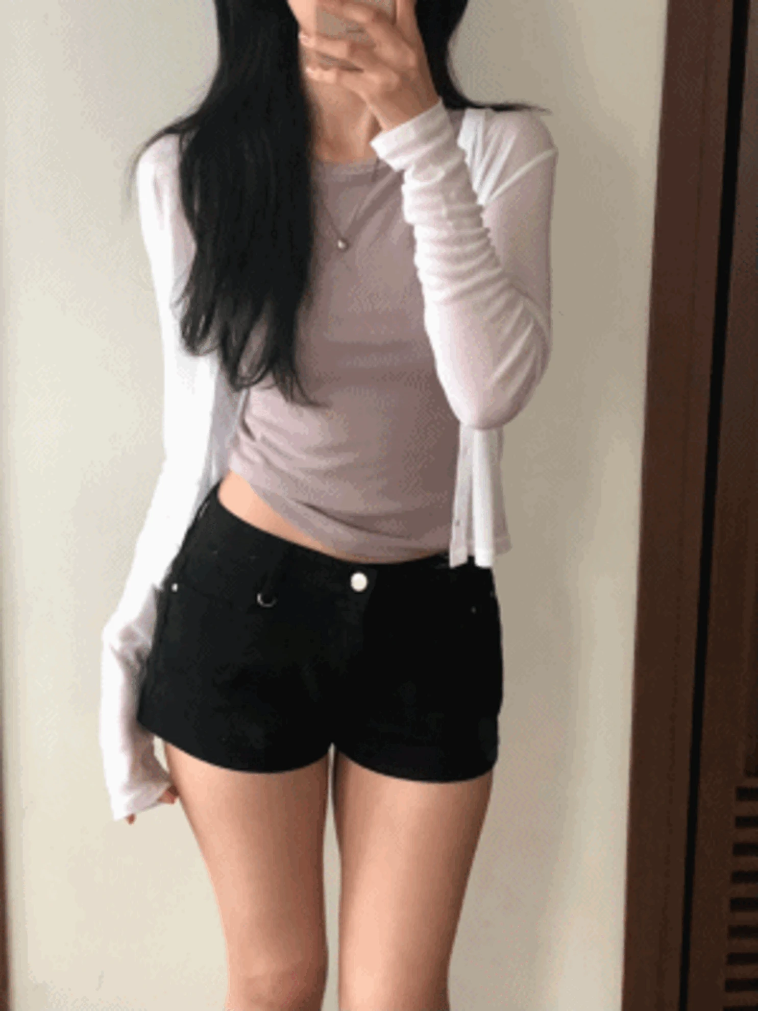 [인생가디건!♥/여리핏] 헤브원 브이넥 가디건 여름가디건 살안타템 텐셀 레이어드 (3col)