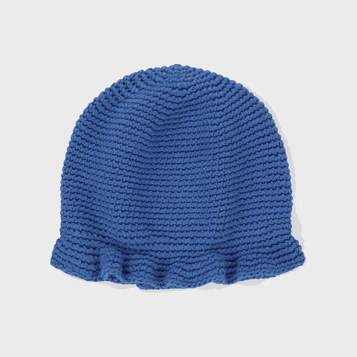 Crochet Bucket Hat Blue