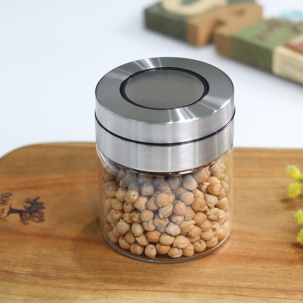 NHB 원터치 진공 유리밀폐용기 양념통 양념병 250ml