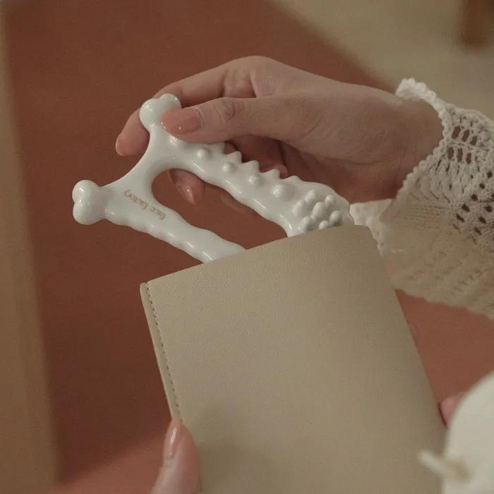 페이스 바디 지압 세라믹 디톡괄사 마사저