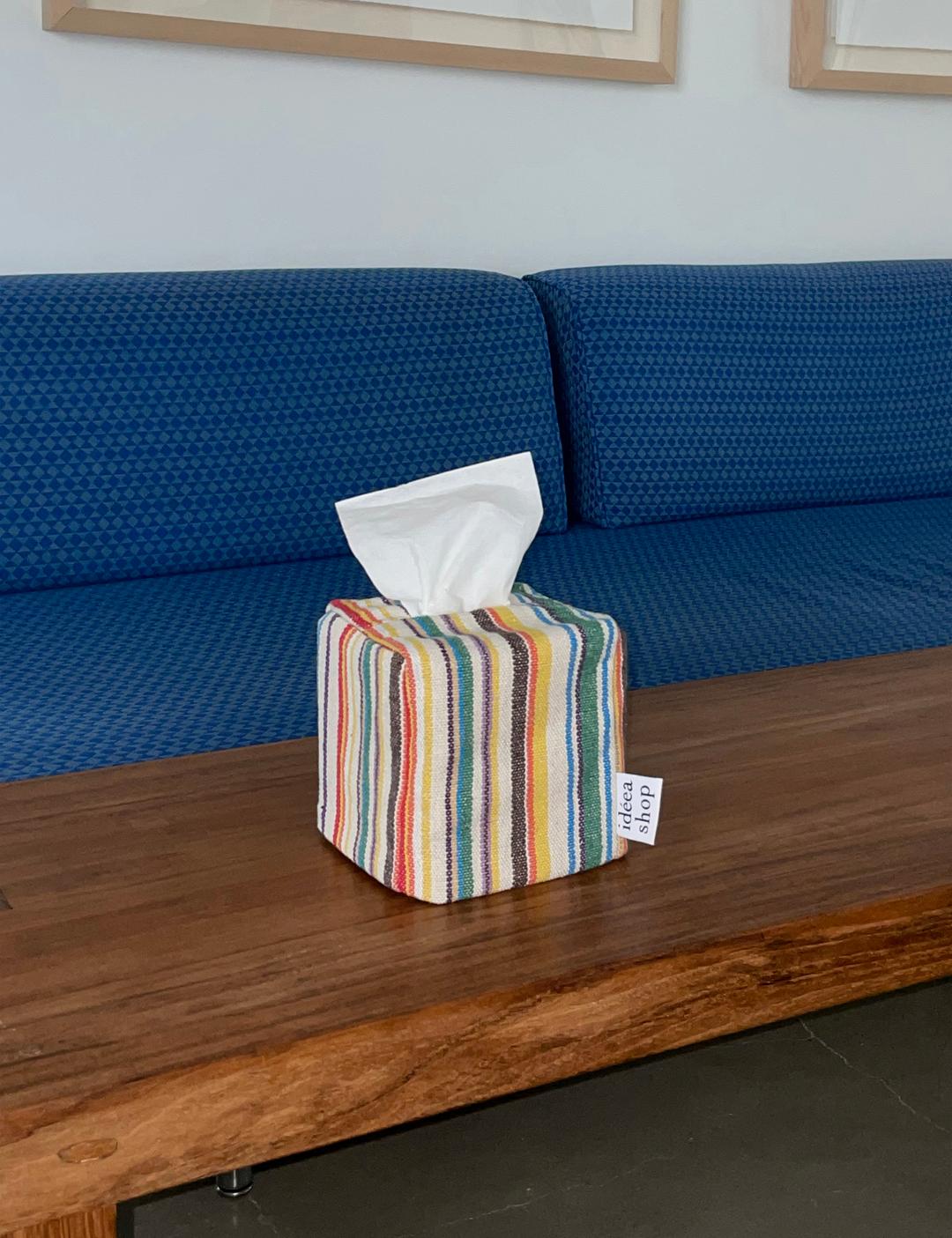 multi s/t tissue case - green(s)