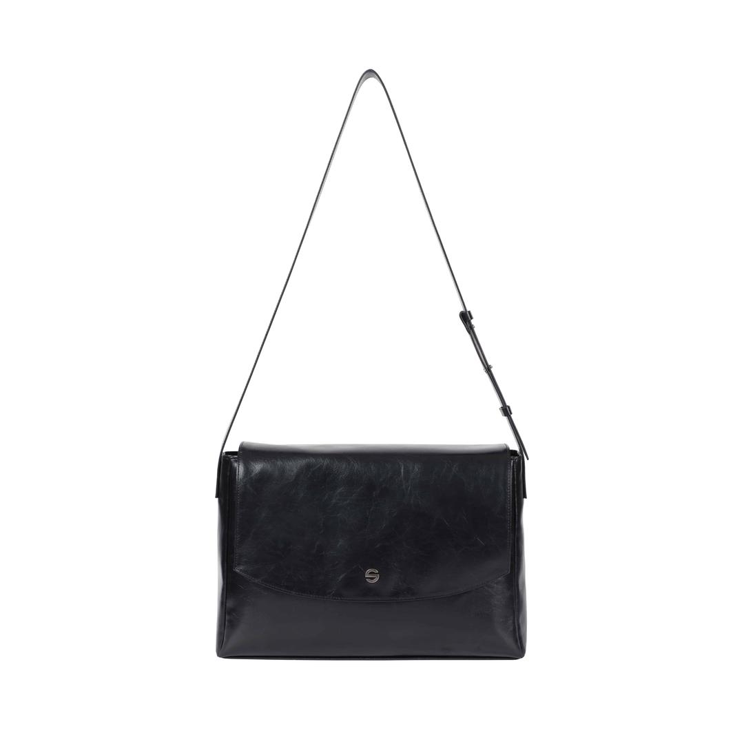 [3/25 예약배송]Capture bag - crinkle black