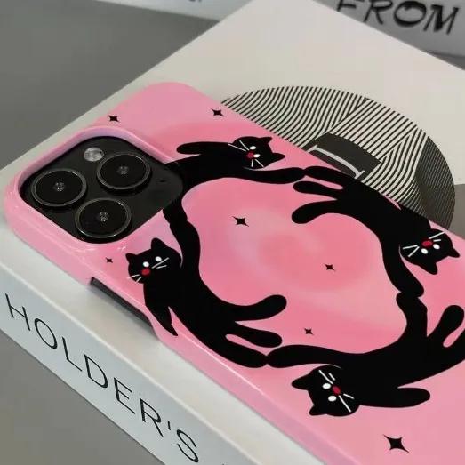(❤️폰케이스 맛집❤️) 고양이춤 귀여운아이폰하드케이스