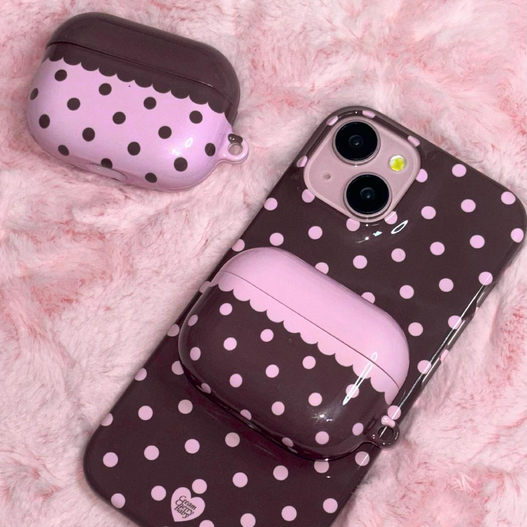 Polka Dot Airpods Case