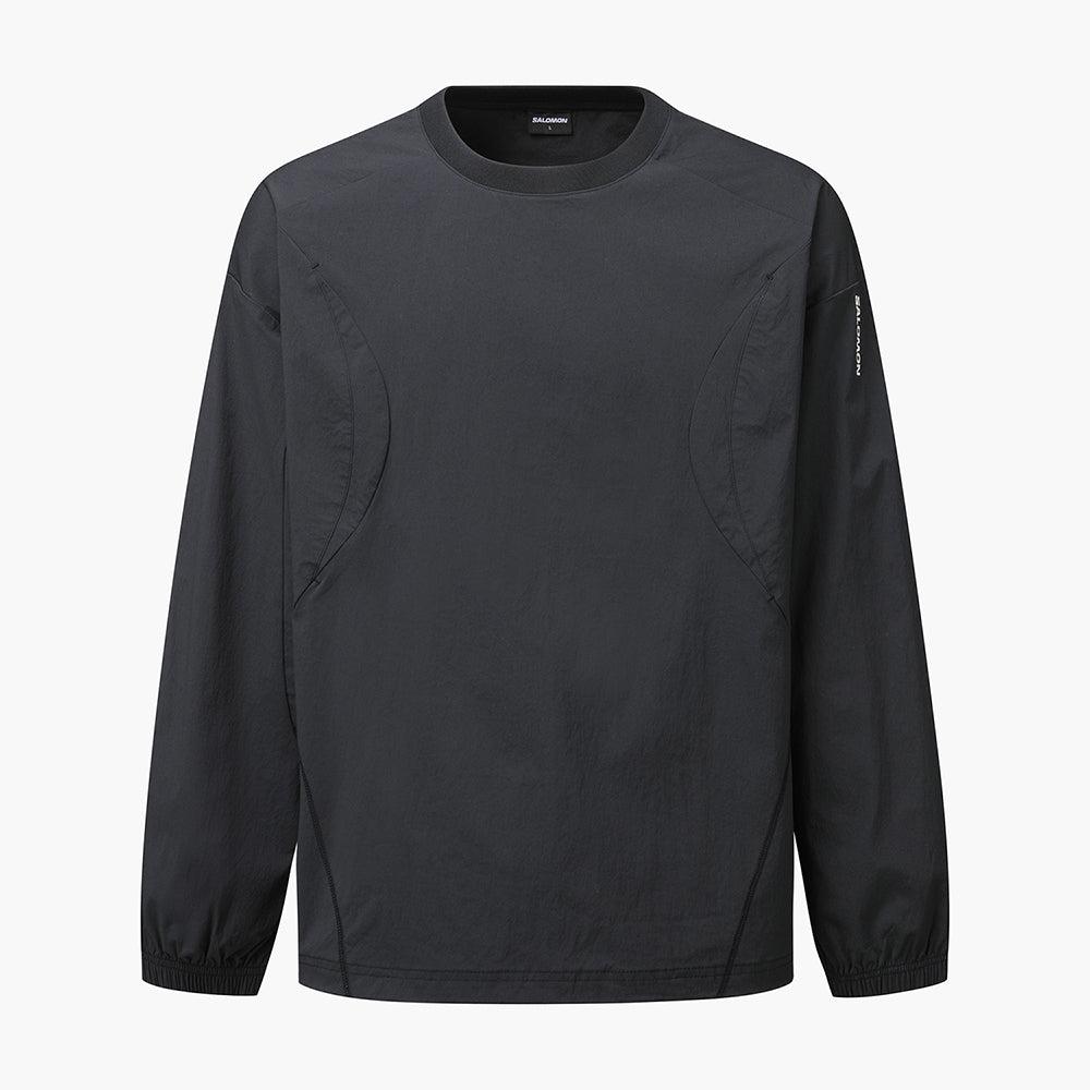 UNI 슬레이트 우븐 풀오버 - 블랙 / XL