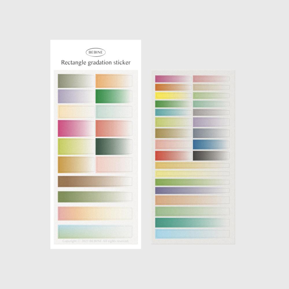 [비바인] Gradation sticker 그라데이션 스티커