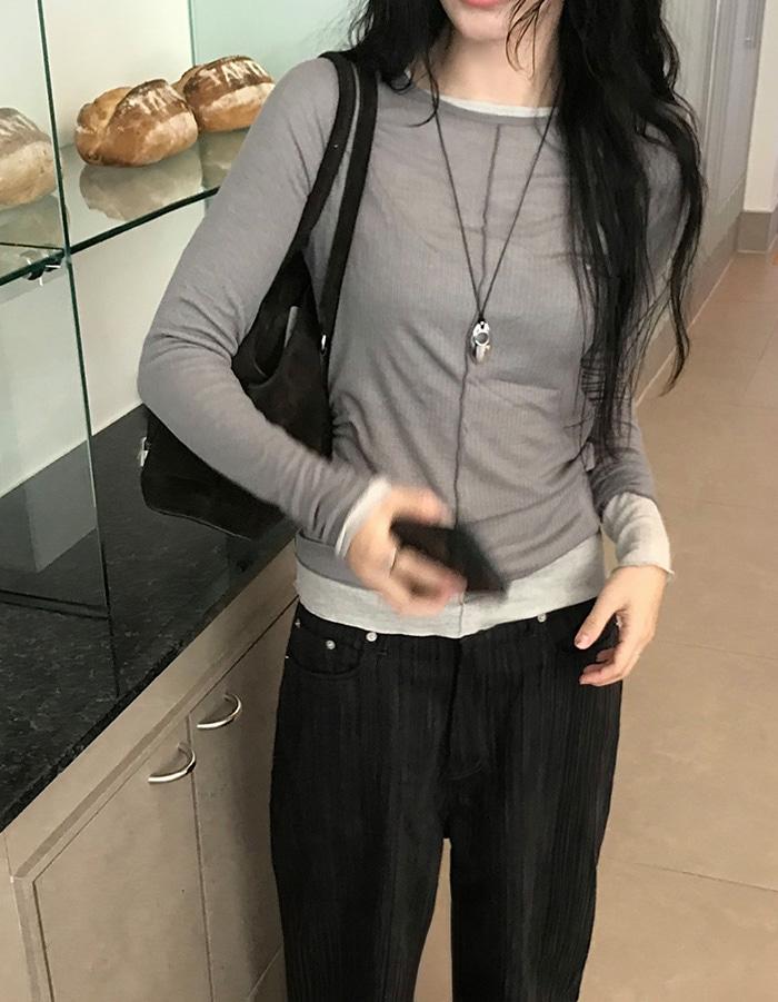 페어 울 티셔츠