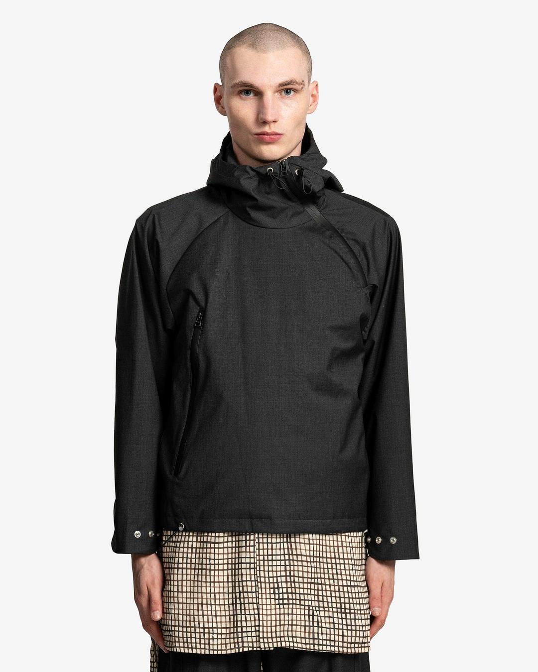 Anorak Parka in Dark Grey