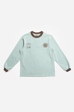Infinite Sun L/S Tshirts-Sage Green