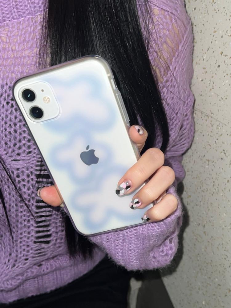 [i43] Flower For Flower case 젤리케이스 투명젤리케이스 아이폰 11