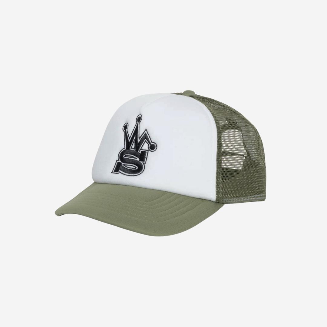 Stussy x Our Legacy Work Shop Trucker Cap Olive