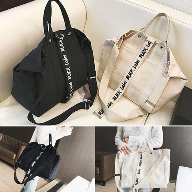 레터링 포켓 캔버스백 텀블러백 에코백 크로스백 숄더백 여자 대학생 가방 보부상 데일리 노트북 가방 13 15 17인치 비건 가벼운 스퀘어백