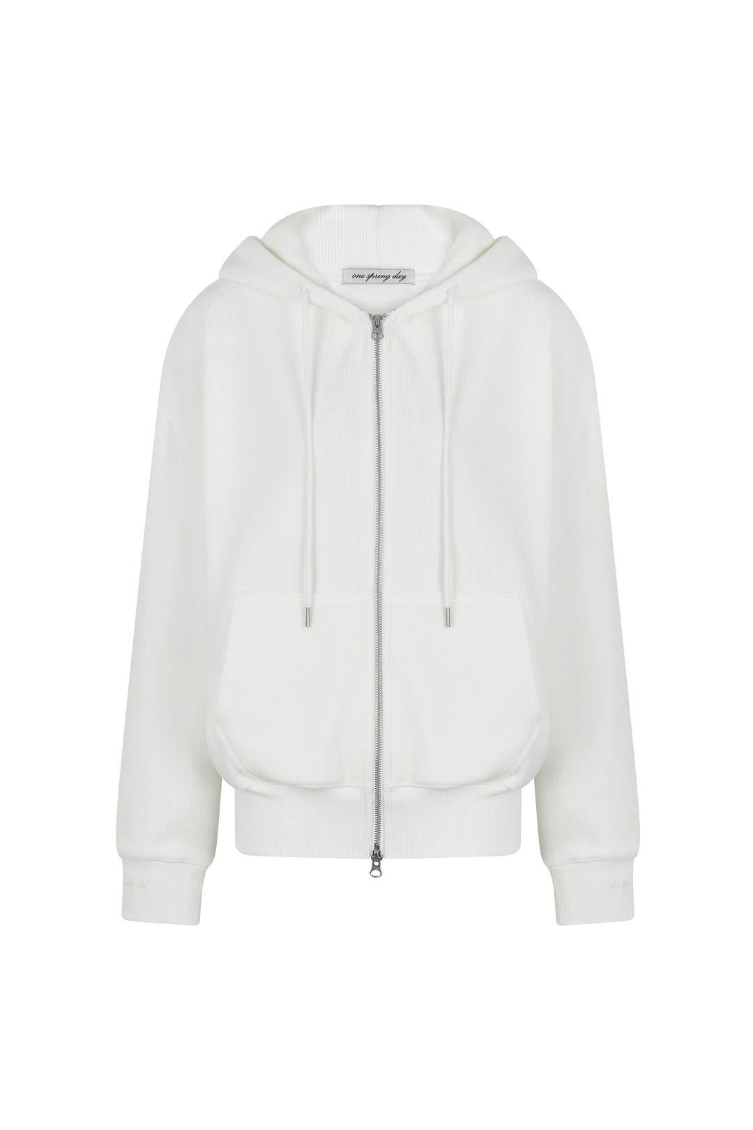 WINTER WHISPER HOODIE white