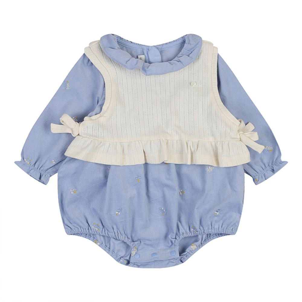 [아가방 가을신상]로빈데이바디수트조끼세트(BLUE)_01R527954