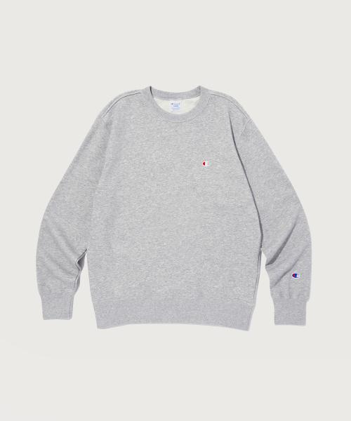 베이직 C로고 크루넥 스웨트셔츠 Normal Grey