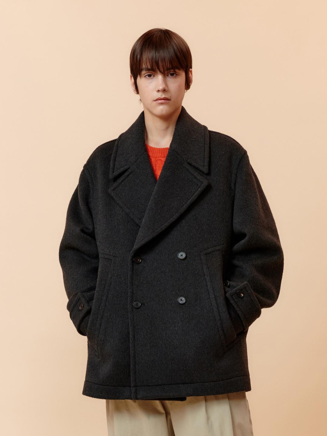 나발 피코트 (차콜 그레이)