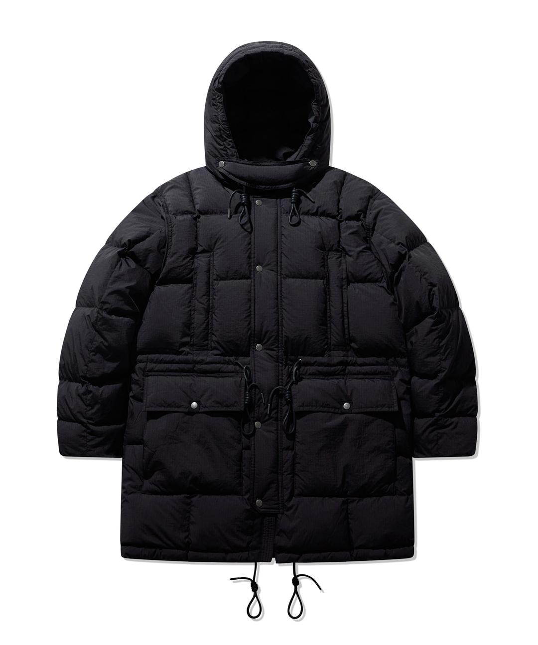 EXTRA FUNCTION DOWN PARKA BLACK