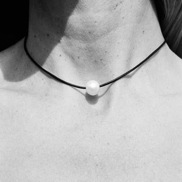 소피부하이 서클 펄 초커/목걸이 | 후루츠패밀리