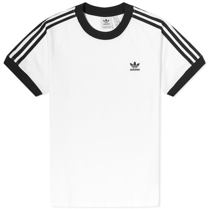 Adidas 3 Stripe Slim T-Shirt