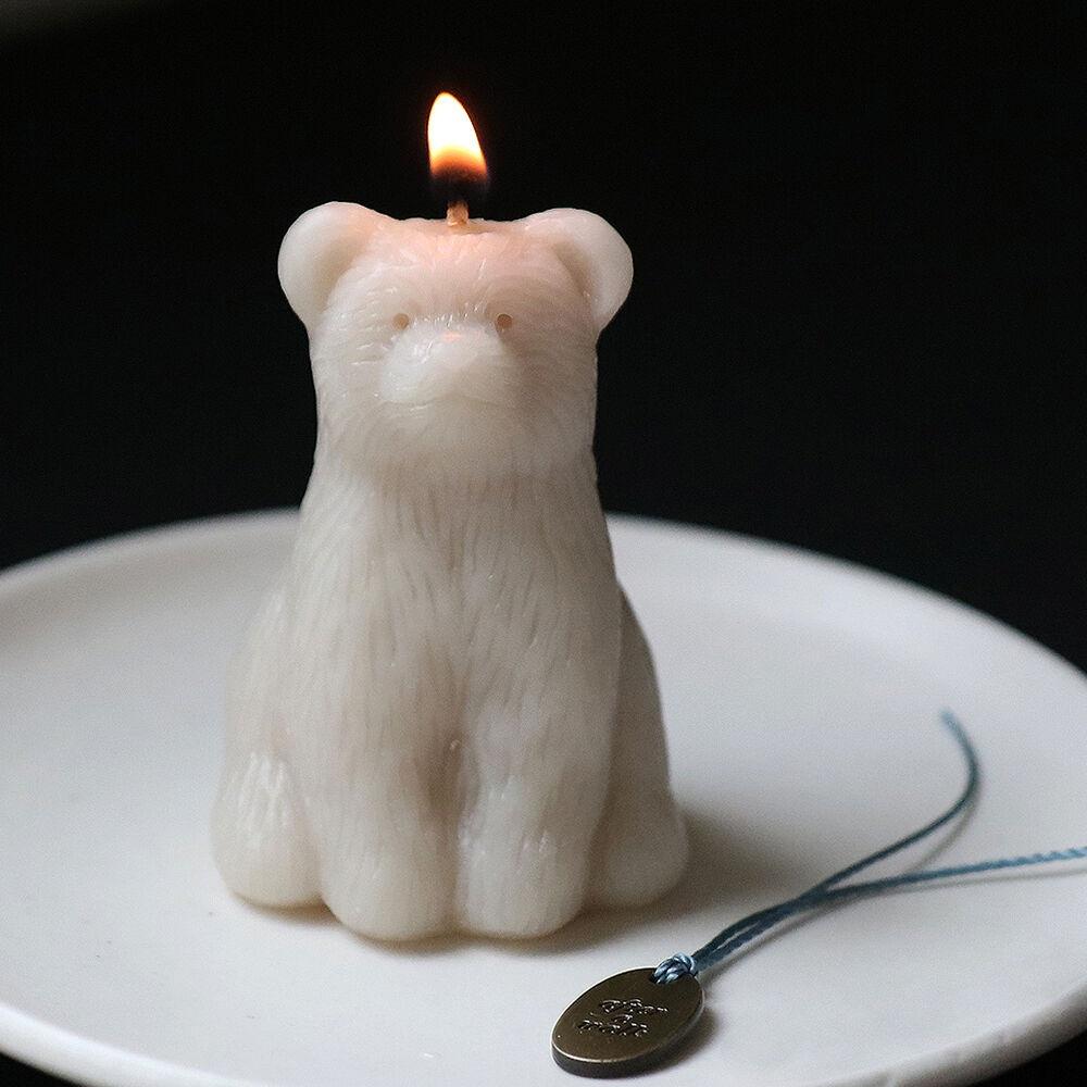[알파벳참 증정이벤트] bear candle 베어 캔들 오브제 향초