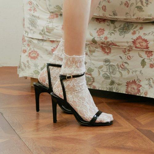 비체 시스루 레이스 삭스