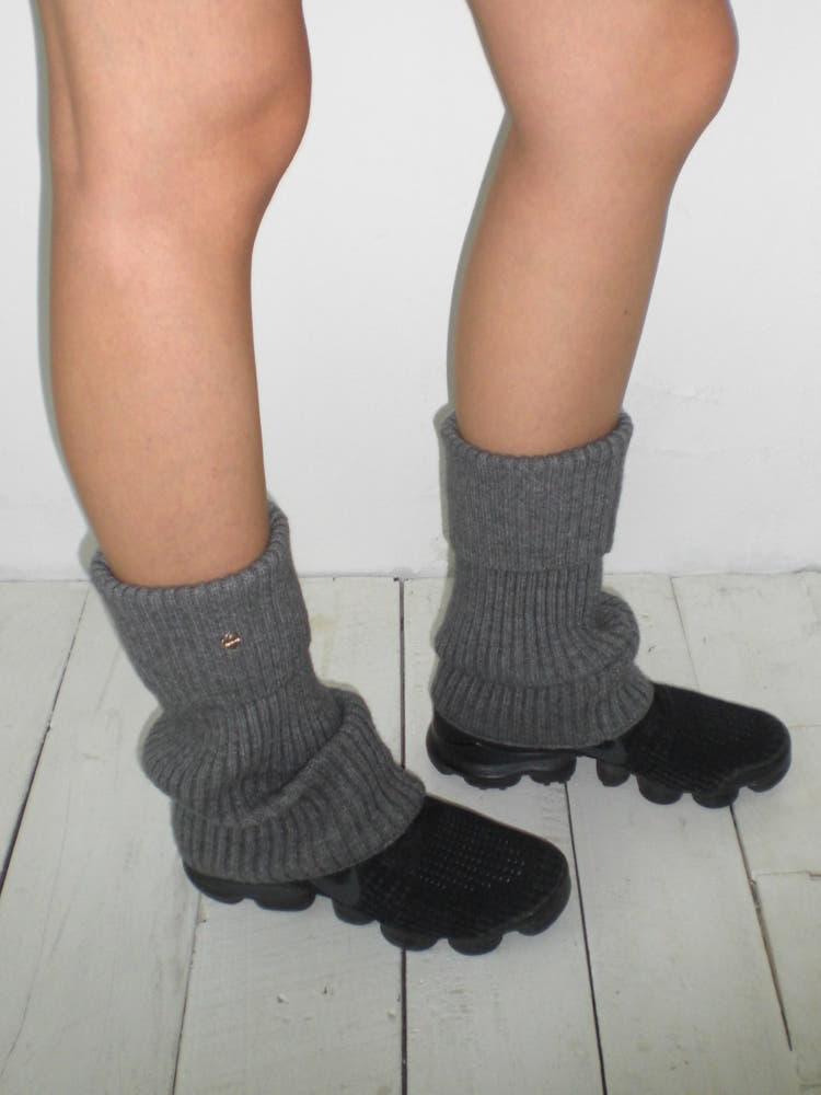 폴드 레그워머(크림 당일)