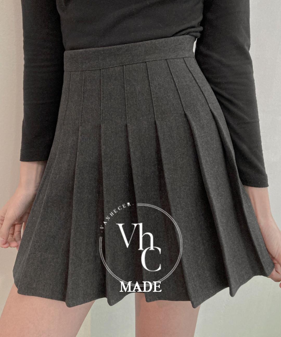 반해써 반해MADE; [S-XL] 플리츠스커트 플리츠치마 테니스스커트 테니스치마 4color P#YW017