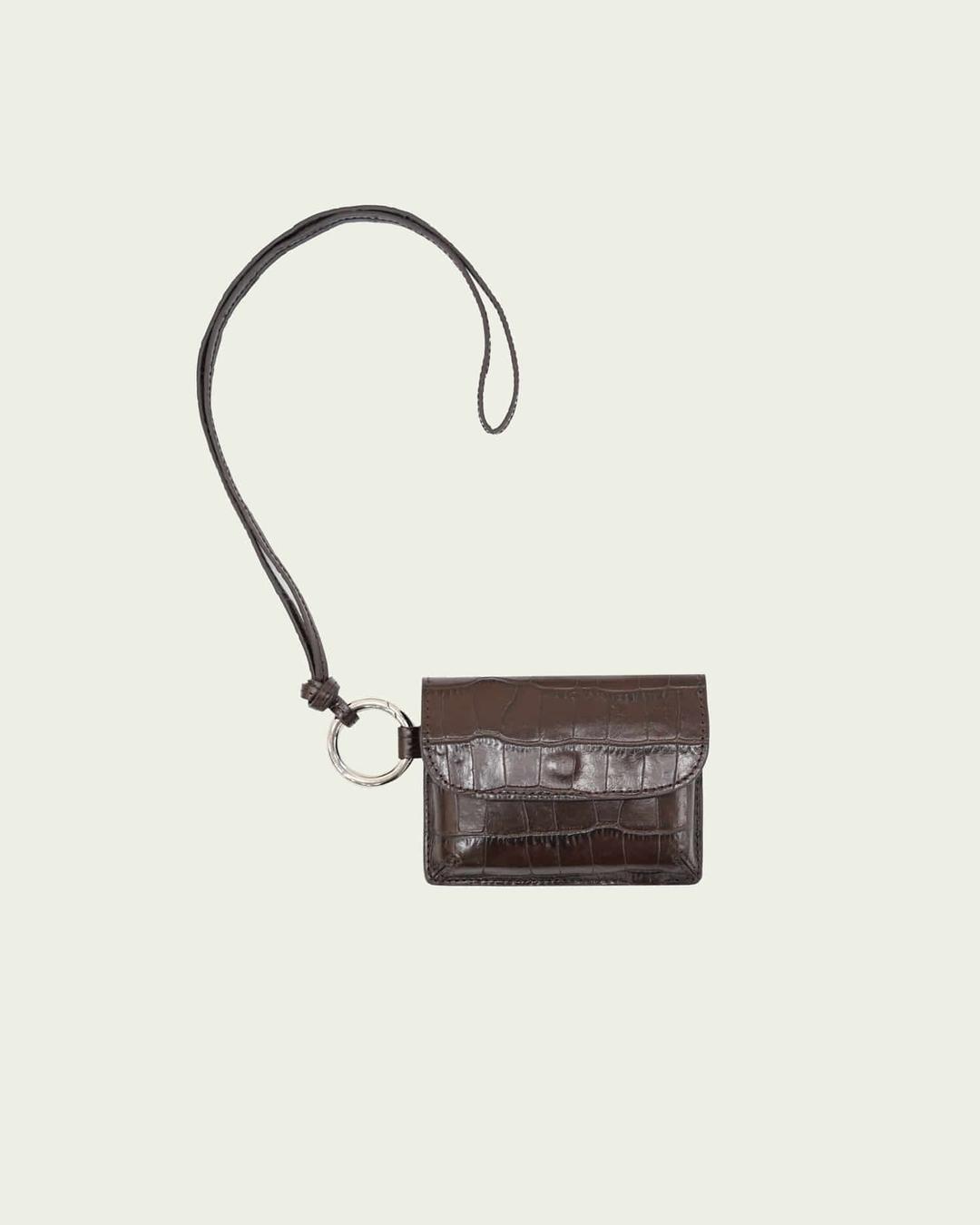Lucy Card Wallet - Brown